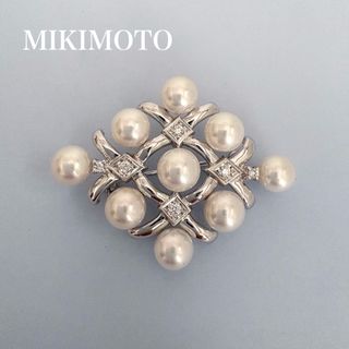 MIKIMOTO - ミキモト ブローチ ゴールデンパール 白蝶真珠 MIKIMOTO - ミキモト ブローチ ゴールデンパール 白蝶真珠