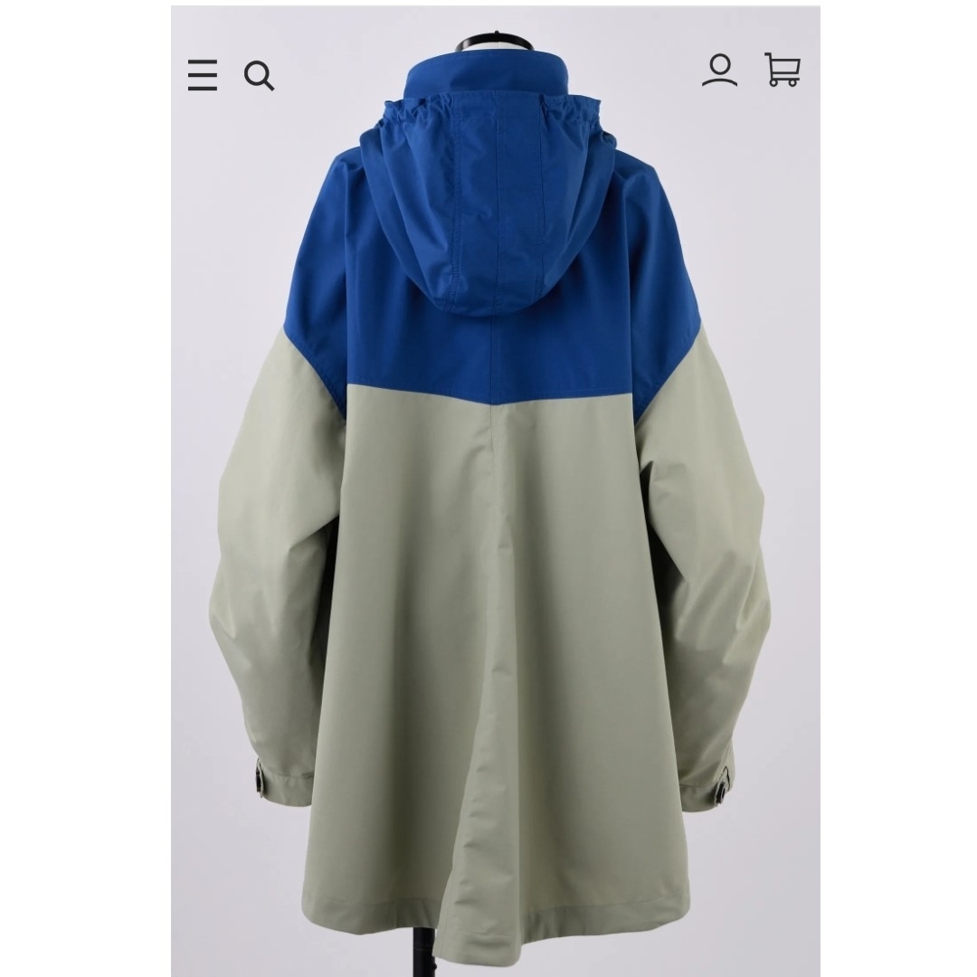 nagonstans - 25SS新品 ナゴンスタンス hooded coat Sサイズの nagonstans - 25SS新品 ナゴンスタンス hooded coat Sサイズの