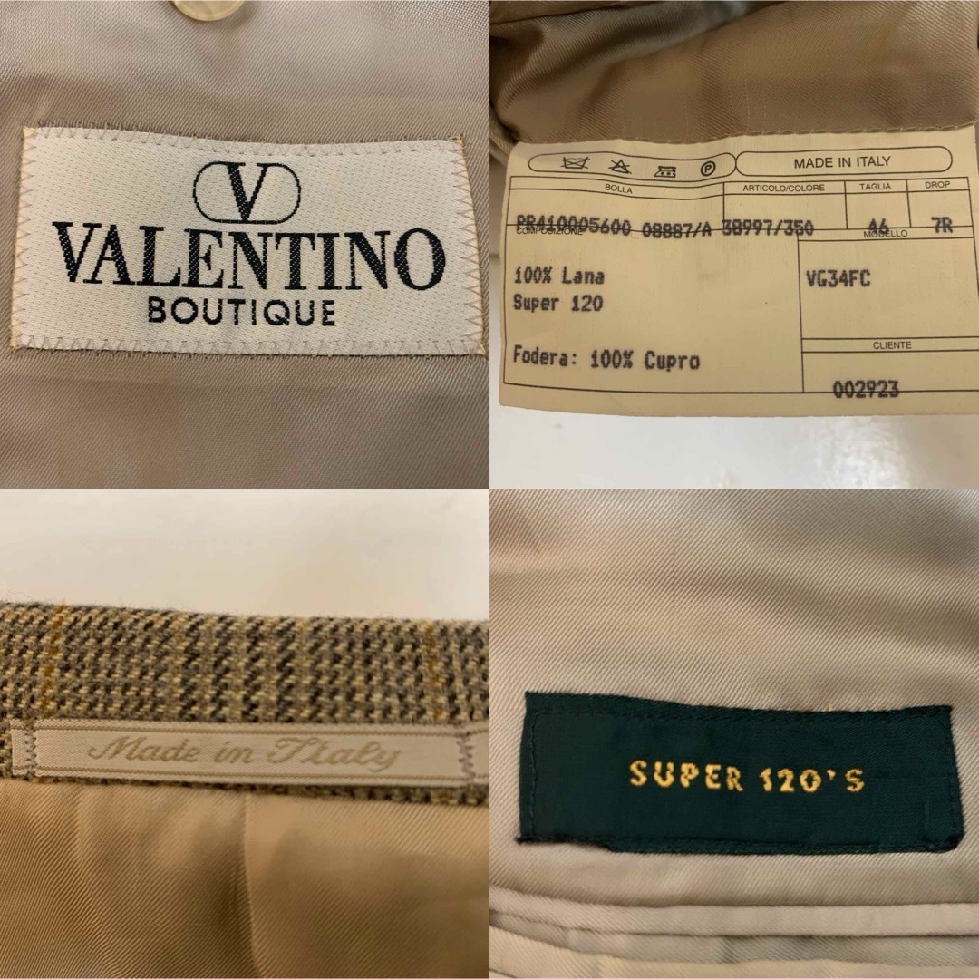 VALENTINO - VALENTINO VINTAGE イタリア製 チェック柄 VALENTINO - VALENTINO VINTAGE イタリア製 チェック柄