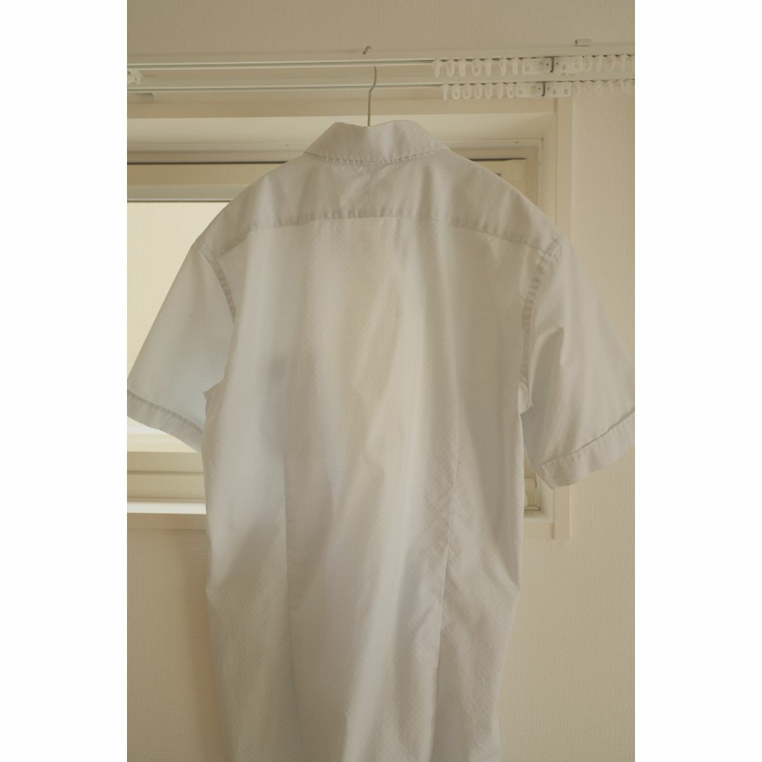 THE SHOP TK(ザショップティーケー)のTK 高品質 ビジネスシャツ チェック XLサイズ ライトブルー 半袖 メンズのトップス(シャツ)の商品写真