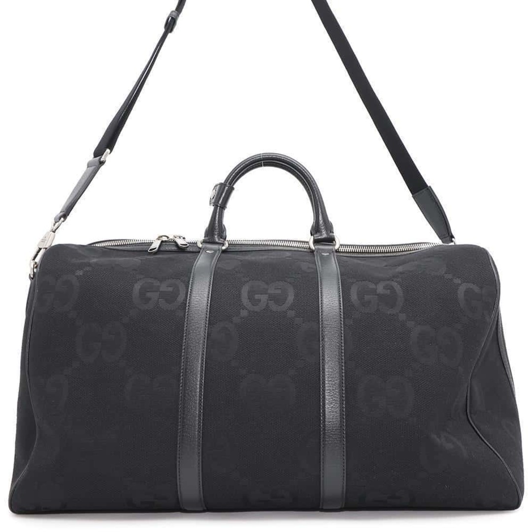 GUCCI - グッチ ボストンバッグ ジャンボGG ダッフル キャンバス GUCCI - グッチ ボストンバッグ ジャンボGG ダッフル キャンバス