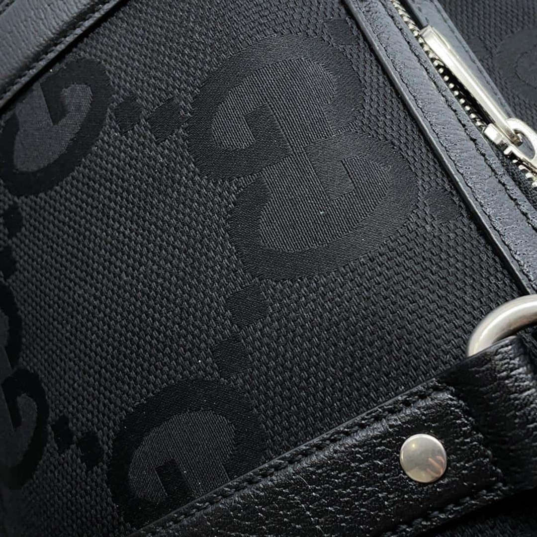 GUCCI - グッチ ボストンバッグ ジャンボGG ダッフル キャンバス GUCCI - グッチ ボストンバッグ ジャンボGG ダッフル キャンバス