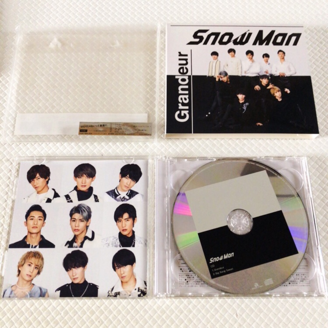 外袋付き、3形態セット】Snow Man『Grandeur』 s2192aの通販 by 外袋付き、3形態セット】Snow Man『Grandeur』 s2192aの通販 by