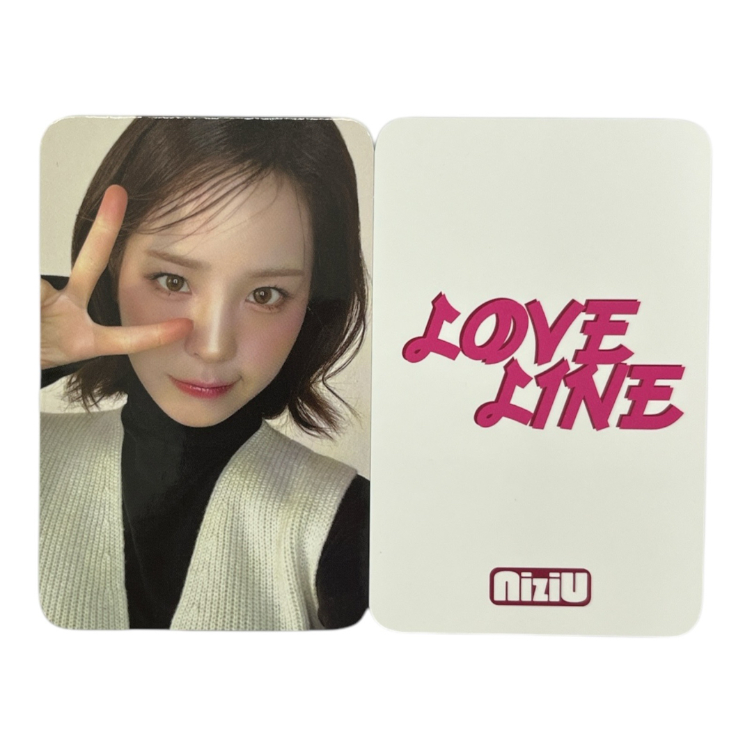 NiziU - NiziU LOVE LINE musickorea ニジュー トレカ マコの NiziU - NiziU LOVE LINE musickorea ニジュー トレカ マコの