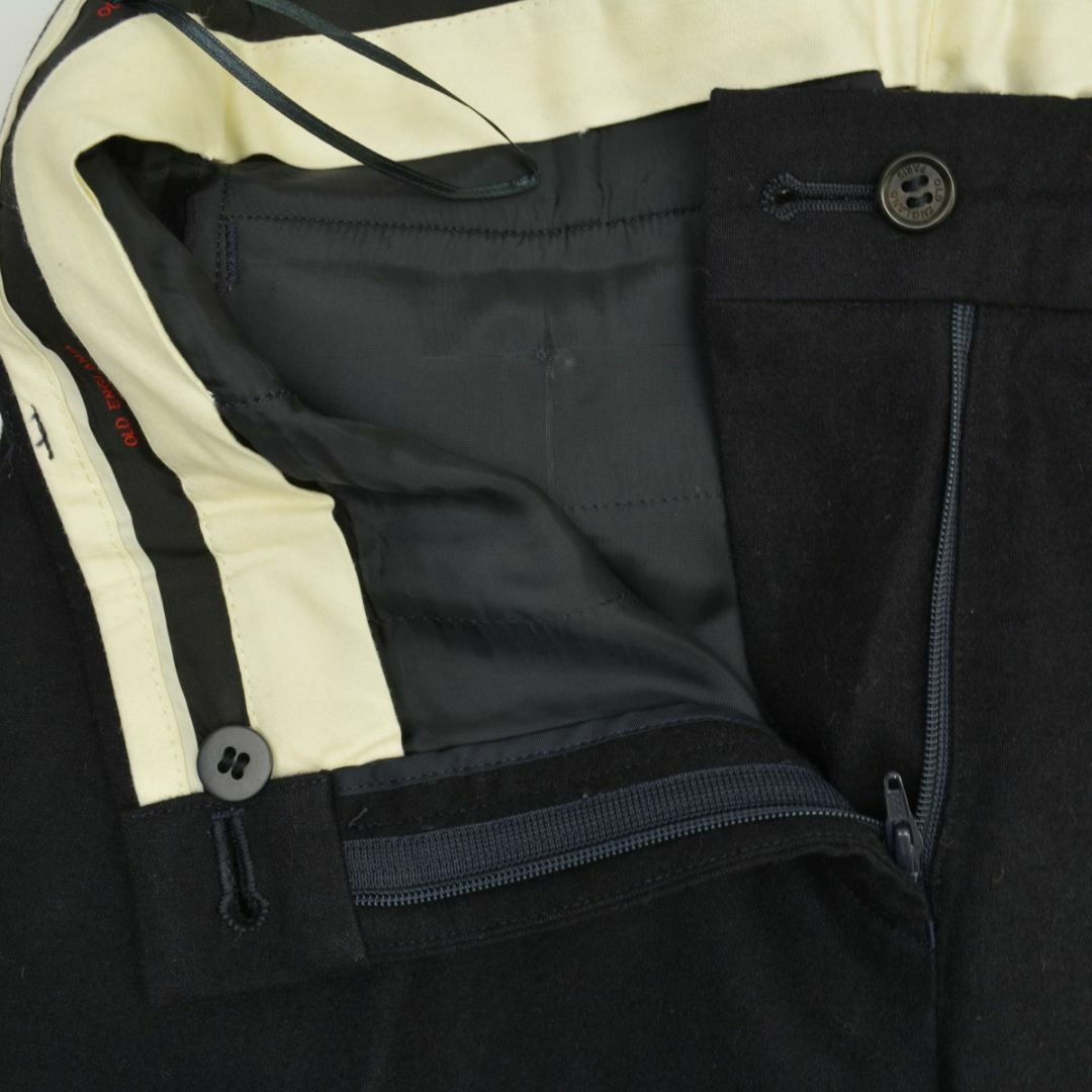 OLD ENGLAND - 【OLDENGLAND】52515601 アンゴラ混 スラックス OLD ENGLAND - 【OLDENGLAND】52515601 アンゴラ混 スラックス