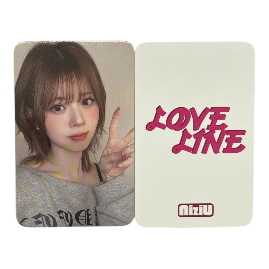 NiziU - NiziU LOVE LINE musickorea ニジュー トレカ リクの NiziU - NiziU LOVE LINE musickorea ニジュー トレカ リクの