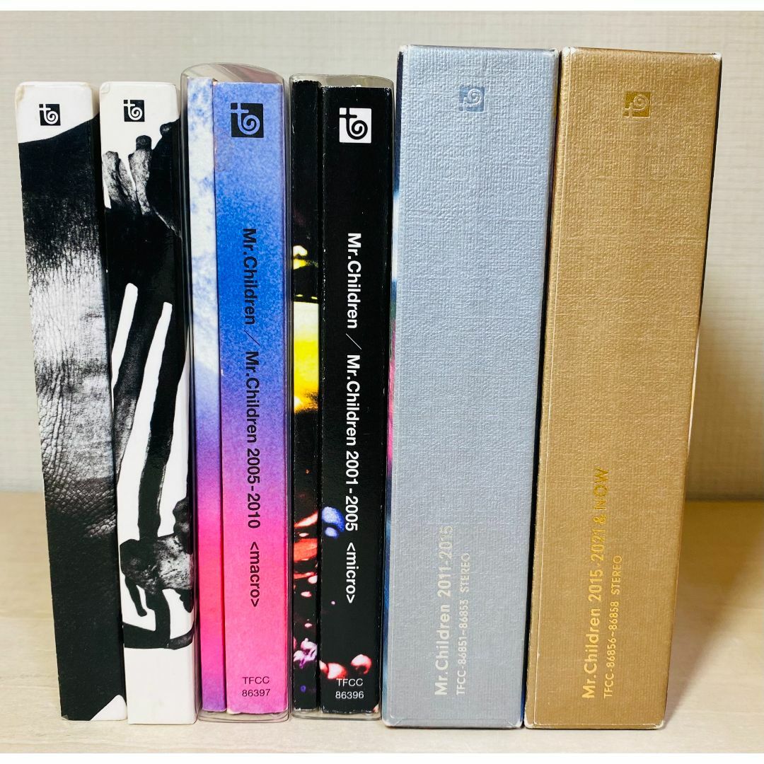 Mr.Children ベストアルバム 全6枚セット 初回盤 特典付