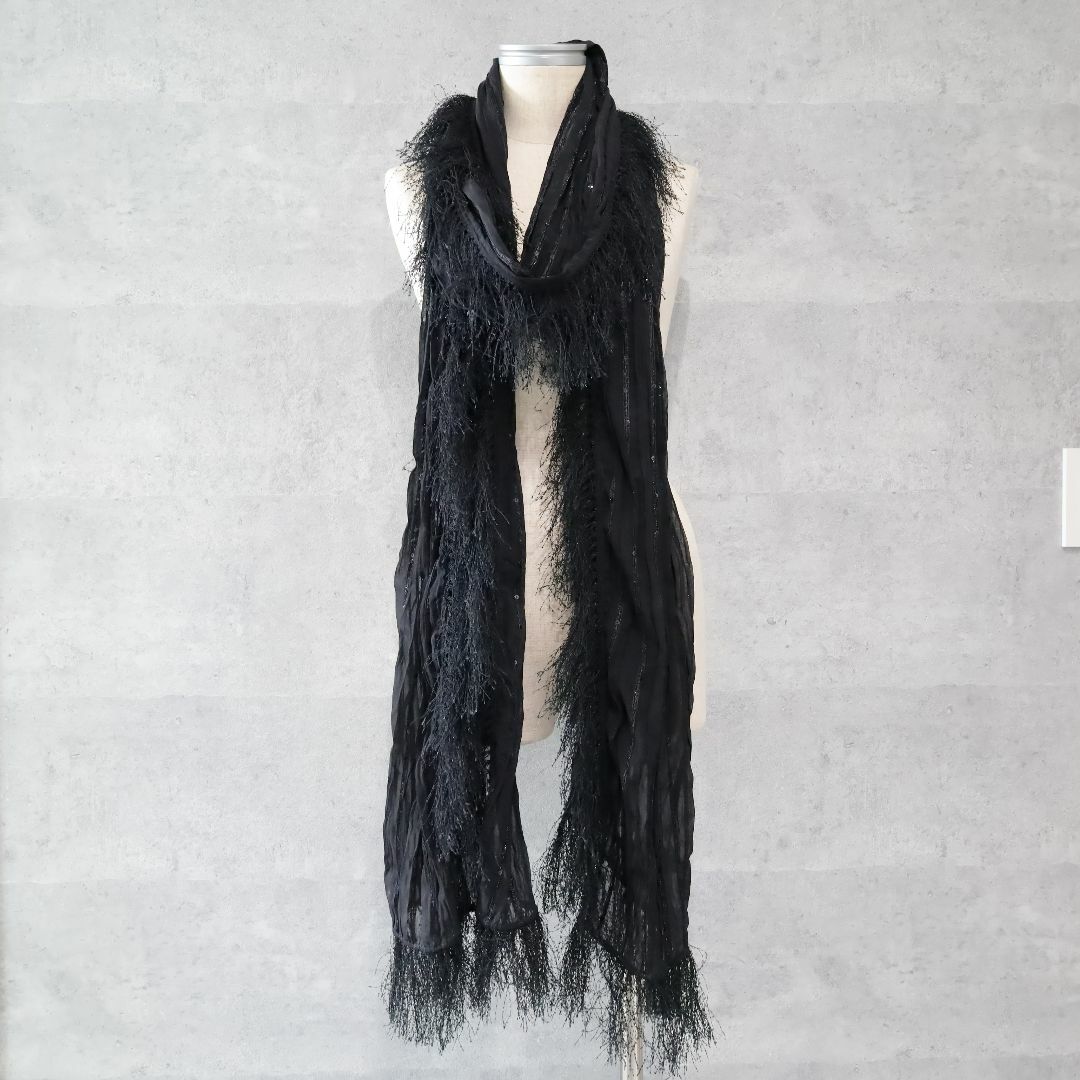 alice auaa fringe scarf ロングストール alice auaa fringe scarf ロングストール