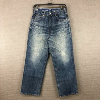 45R - 極美品 定価5万 45R リネンの908テントパンツ(インディゴ 45R - 極美品 定価5万 45R リネンの908テントパンツ(インディゴ