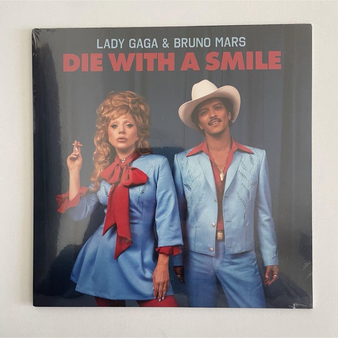 新品 Lady Gaga Bruno Mars Die with a Smile
