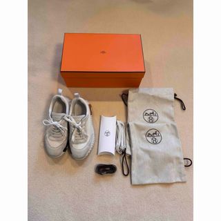 HERMES - 新品未使用❣️エルメス デイスニーカー シルバー HERMES - 新品未使用❣️エルメス デイスニーカー シルバー