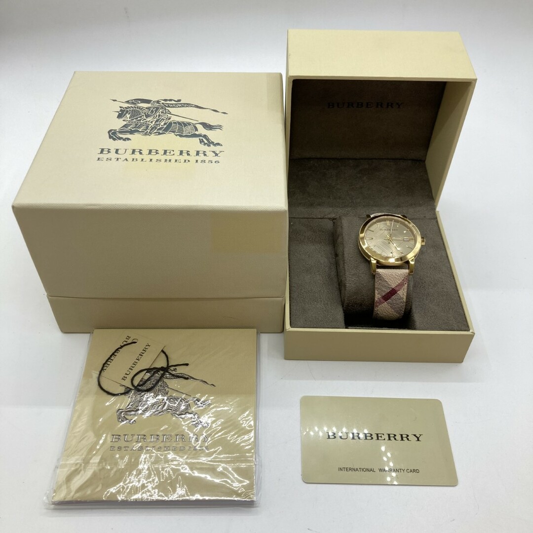 BURBERRY - ◎◎BURBERRY バーバリー The City シティ クォーツ BURBERRY - ◎◎BURBERRY バーバリー The City シティ クォーツ