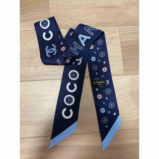CHANEL - ヴィンテージ CHANEL シャネル ロゴ マーク柄 シルク CHANEL - ヴィンテージ CHANEL シャネル ロゴ マーク柄 シルク