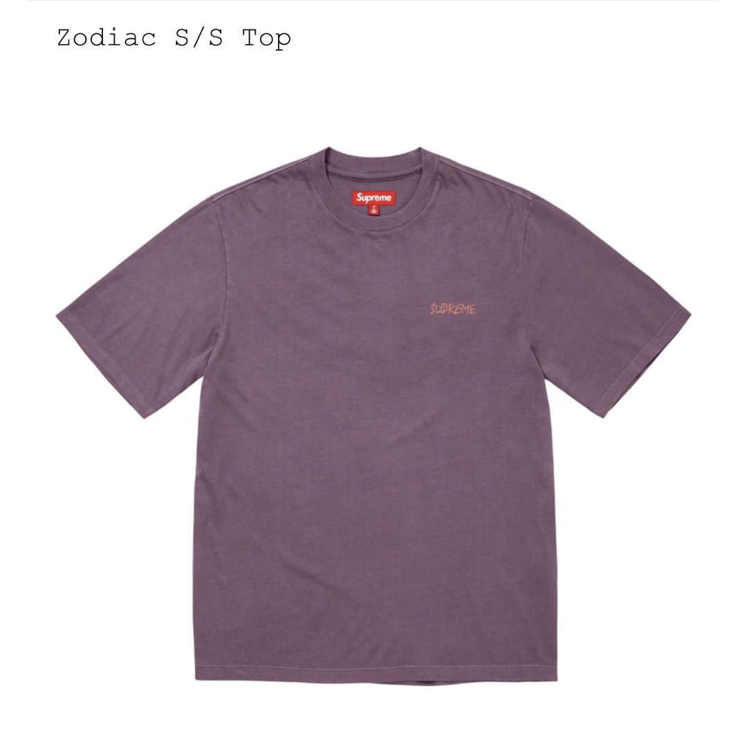 Supreme - Supreme Zodiac S/S Top Purple Mの通販 by らら's Supreme - Supreme Zodiac S/S Top Purple Mの通販 by らら's