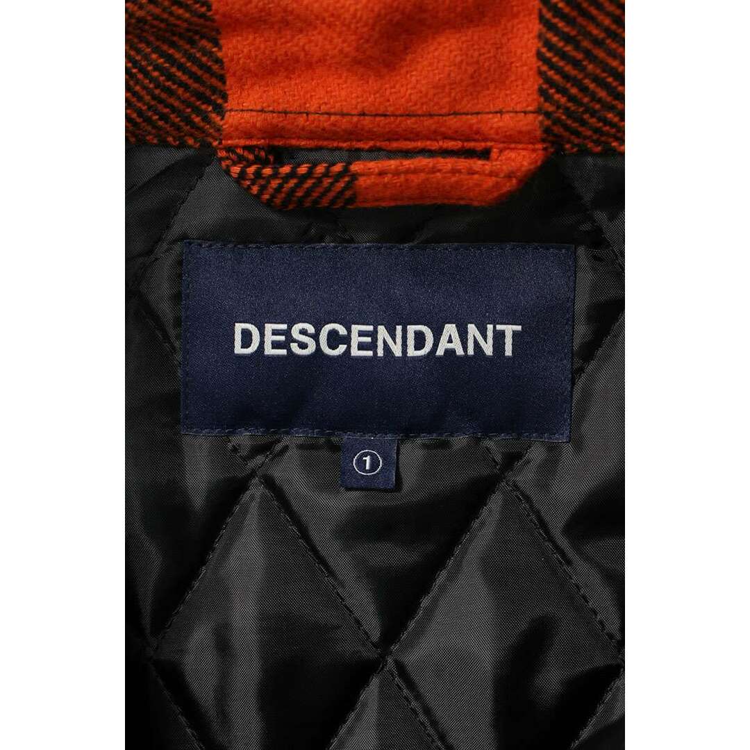 DESCENDANT - ディセンダント キルティングチェックシャツ DESCENDANT - ディセンダント キルティングチェックシャツ