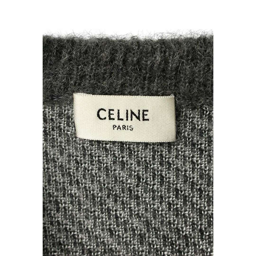 CELINE - セリーヌ 19AW 2A805382D アーガイルモヘアニット CELINE - セリーヌ 19AW 2A805382D アーガイルモヘアニット
