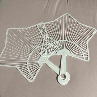 【K様専用】星形うちわ　2個セット(アイドルグッズ)