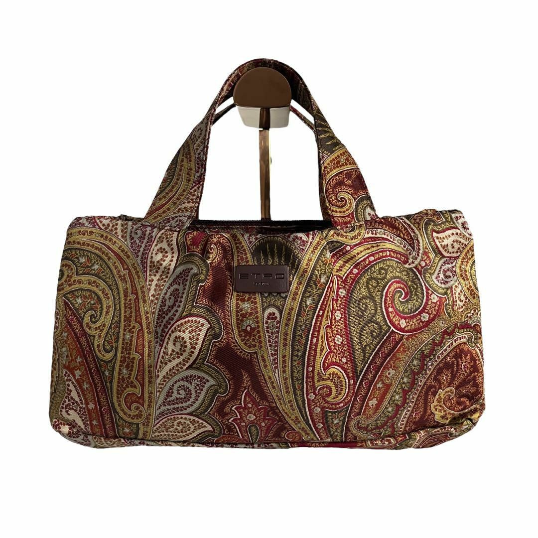 ETRO - 良品 ETRO エトロ ハンドバッグ ペイズリー柄 手提げ ETRO - 良品 ETRO エトロ ハンドバッグ ペイズリー柄 手提げ
