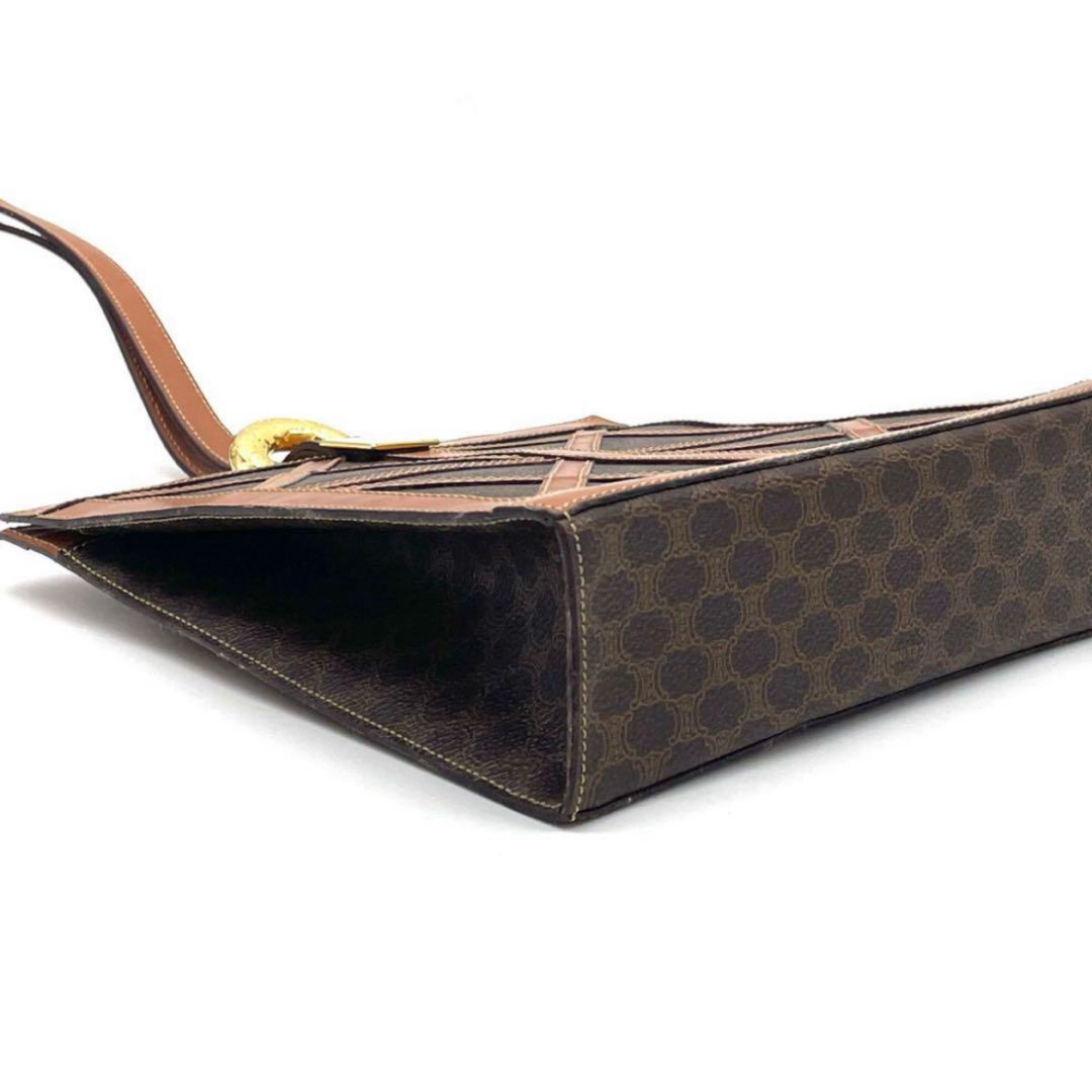 CELINE - 【希少】美品 セリーヌ マカダム ブラウン スター CELINE - 【希少】美品 セリーヌ マカダム ブラウン スター