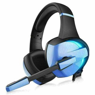 ゲーミングヘッドセット ps4 ヘッドセット GM-7 LED マイク付き 有線(PC周辺機器)