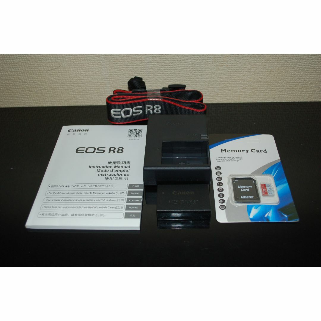 Canon - Canon キャノン EOS R8 付属品 512GBSD付きの通販 by Canon - Canon キャノン EOS R8 付属品 512GBSD付きの通販 by