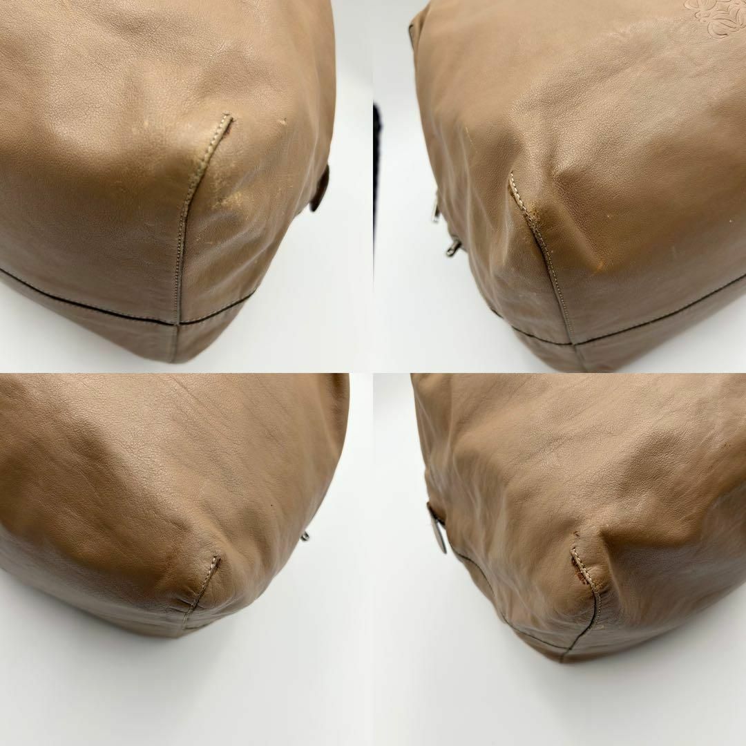 LOEWE - 希少 LOEWE ORIGAMI CUBO ハンドバッグ レザー LOEWE - 希少 LOEWE ORIGAMI CUBO ハンドバッグ レザー