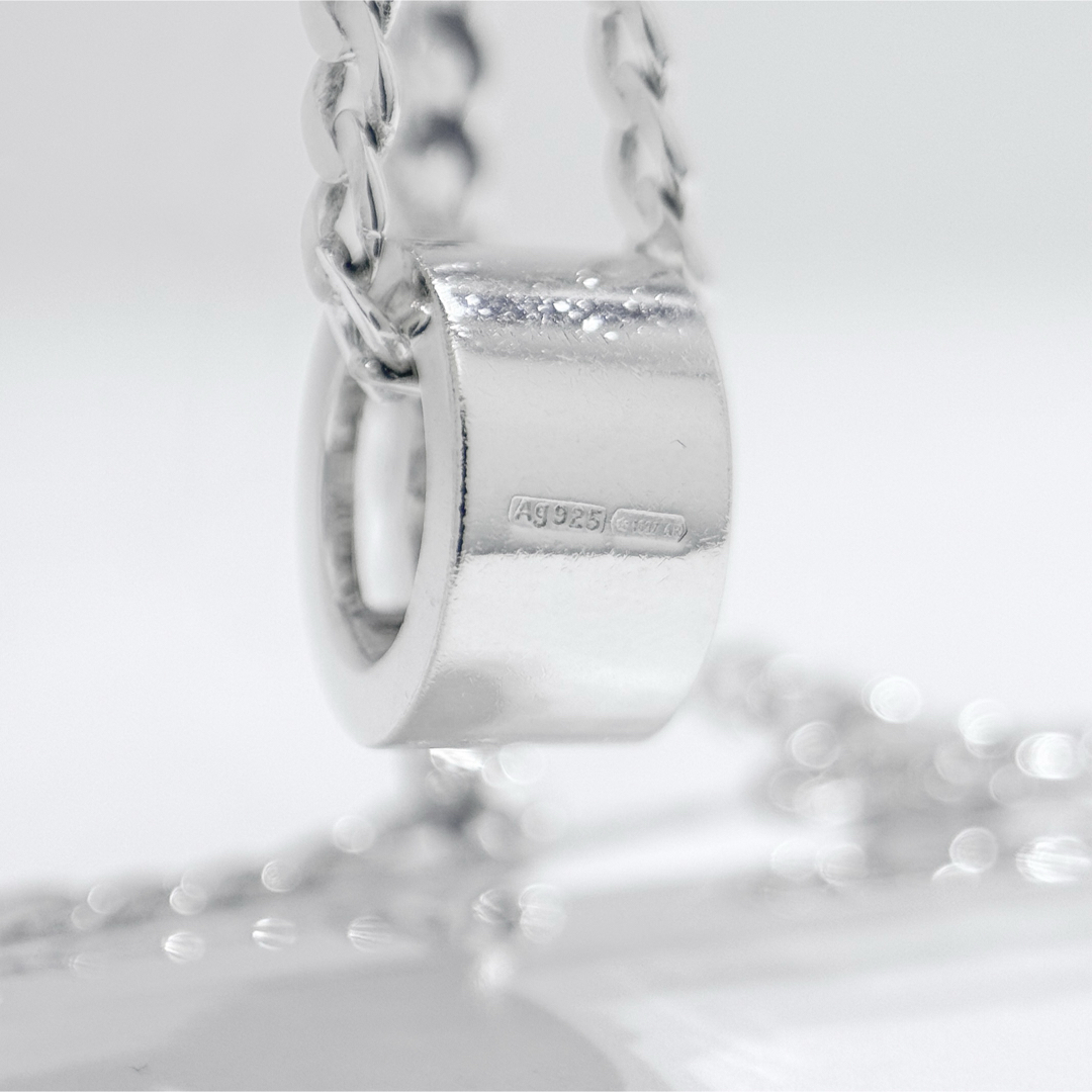 GUCCI(グッチ)のGUCCI グッチ ネックレス ブランデッド 喜平チェーン シルバー 925 レディースのアクセサリー(ネックレス)の商品写真