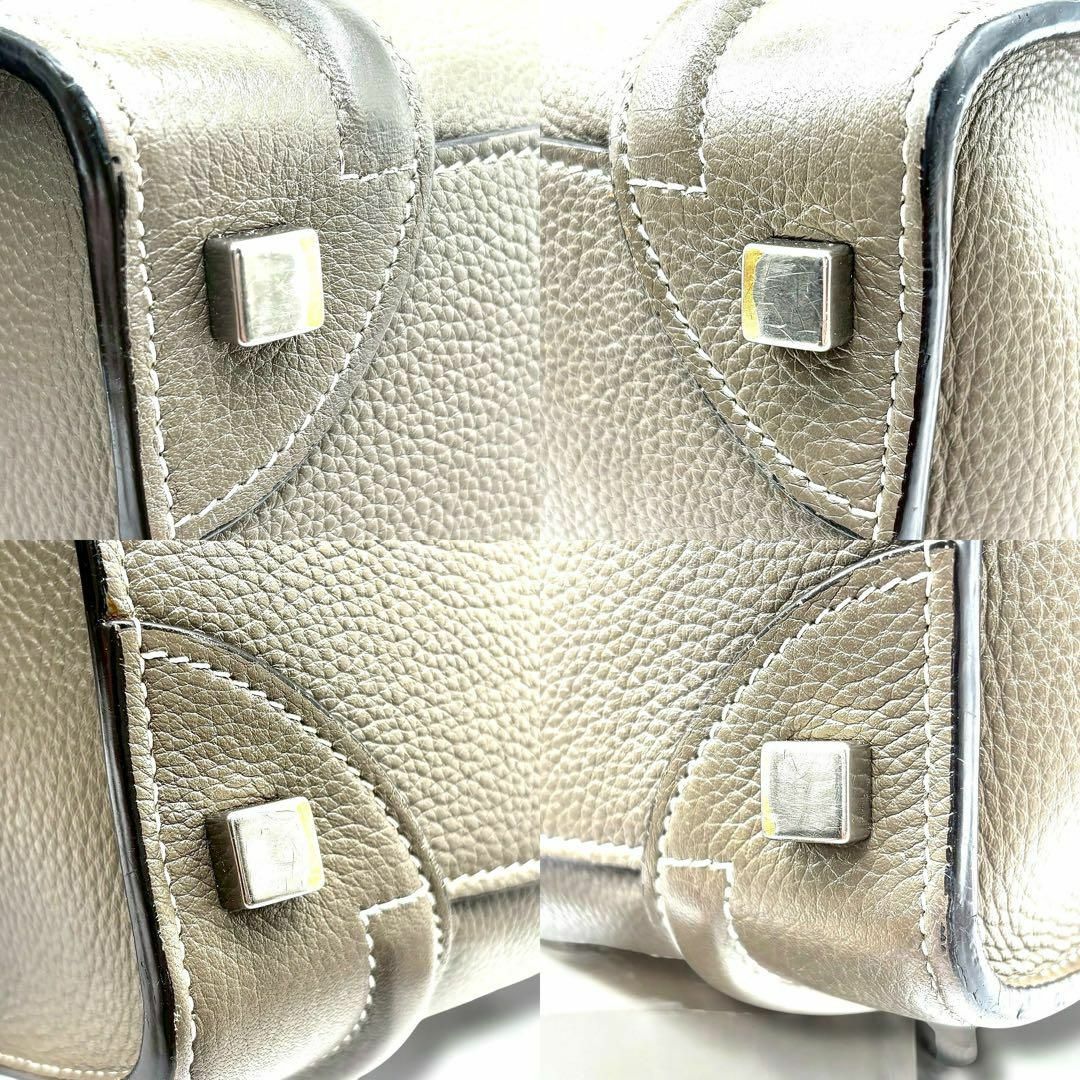 CELINE - 極美品✨ 正規購入 CELINE ラゲージ マイクロ スリ CELINE - 極美品✨ 正規購入 CELINE ラゲージ マイクロ スリ