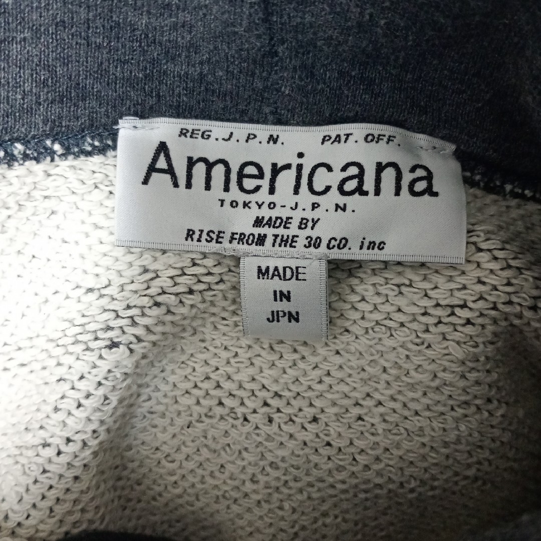 AMERICANA - AMERICANA カレッジロゴプリント スウェット AMERICANA - AMERICANA カレッジロゴプリント スウェット