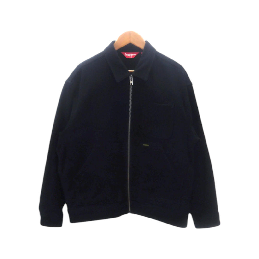 Supreme - SUPREME 23aw MOLESKIN WORK JACKET BLACK サイズS