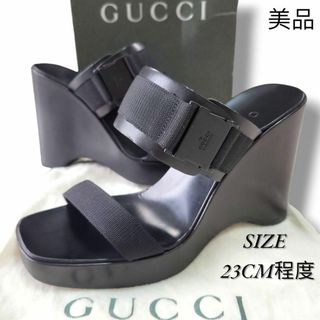 GUCCI - グッチ 美品 GUCCI グッチ シェブロントングサンダル GUCCI - グッチ 美品 GUCCI グッチ シェブロントングサンダル
