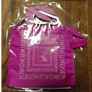紀ノ国屋 - 「新品未開封品」紀ノ国屋 手提げ巾着 レッドベージュ 紀ノ国屋 - 「新品未開封品」紀ノ国屋 手提げ巾着 レッドベージュ