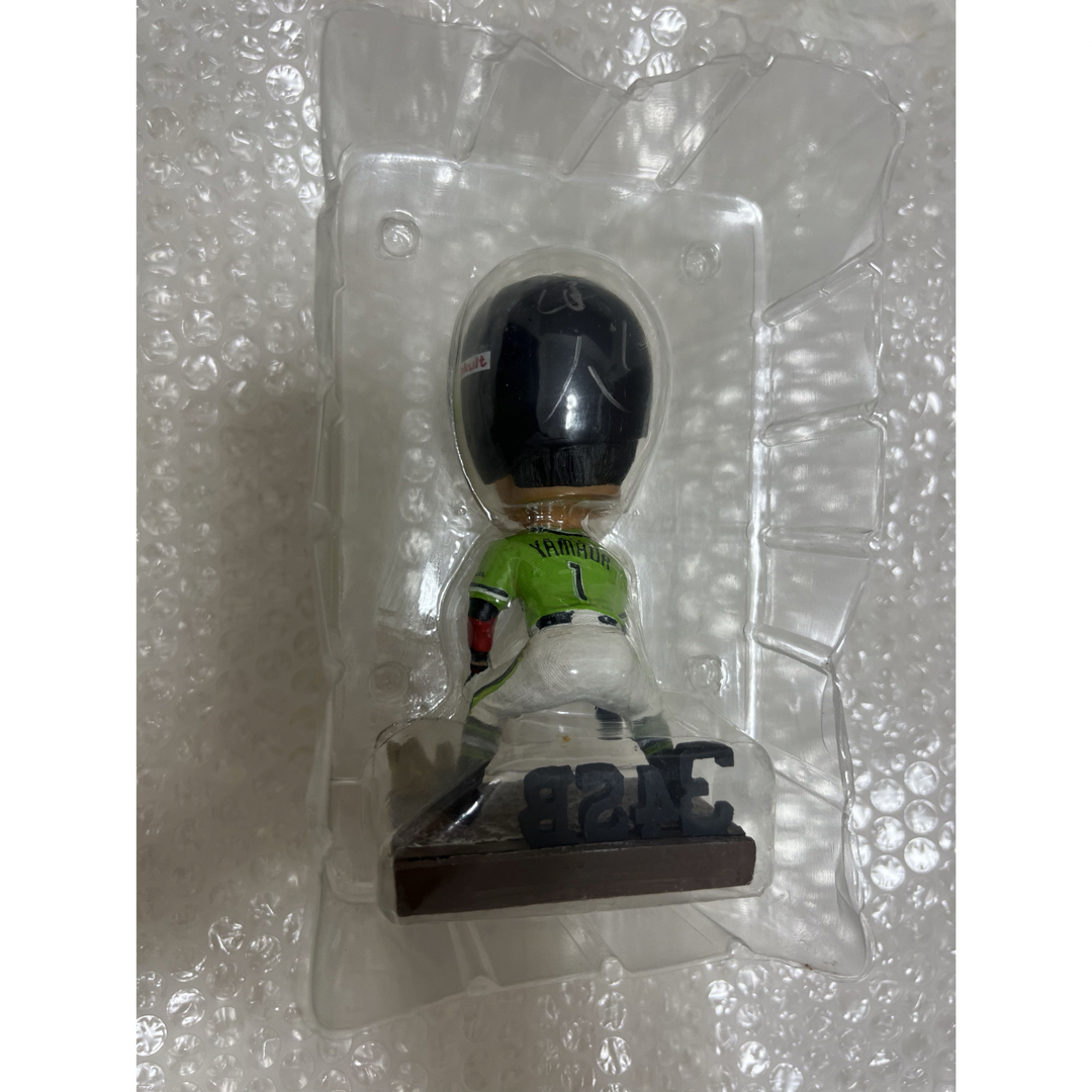 ヤクルトスワローズ 山田哲人 直筆サイン ボブルヘッド トリプル ヤクルトスワローズ 山田哲人 直筆サイン ボブルヘッド トリプル