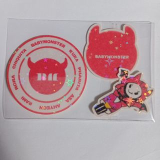 BABYMONSTER ベビモン ステッカー アヒョン ②(アイドルグッズ)