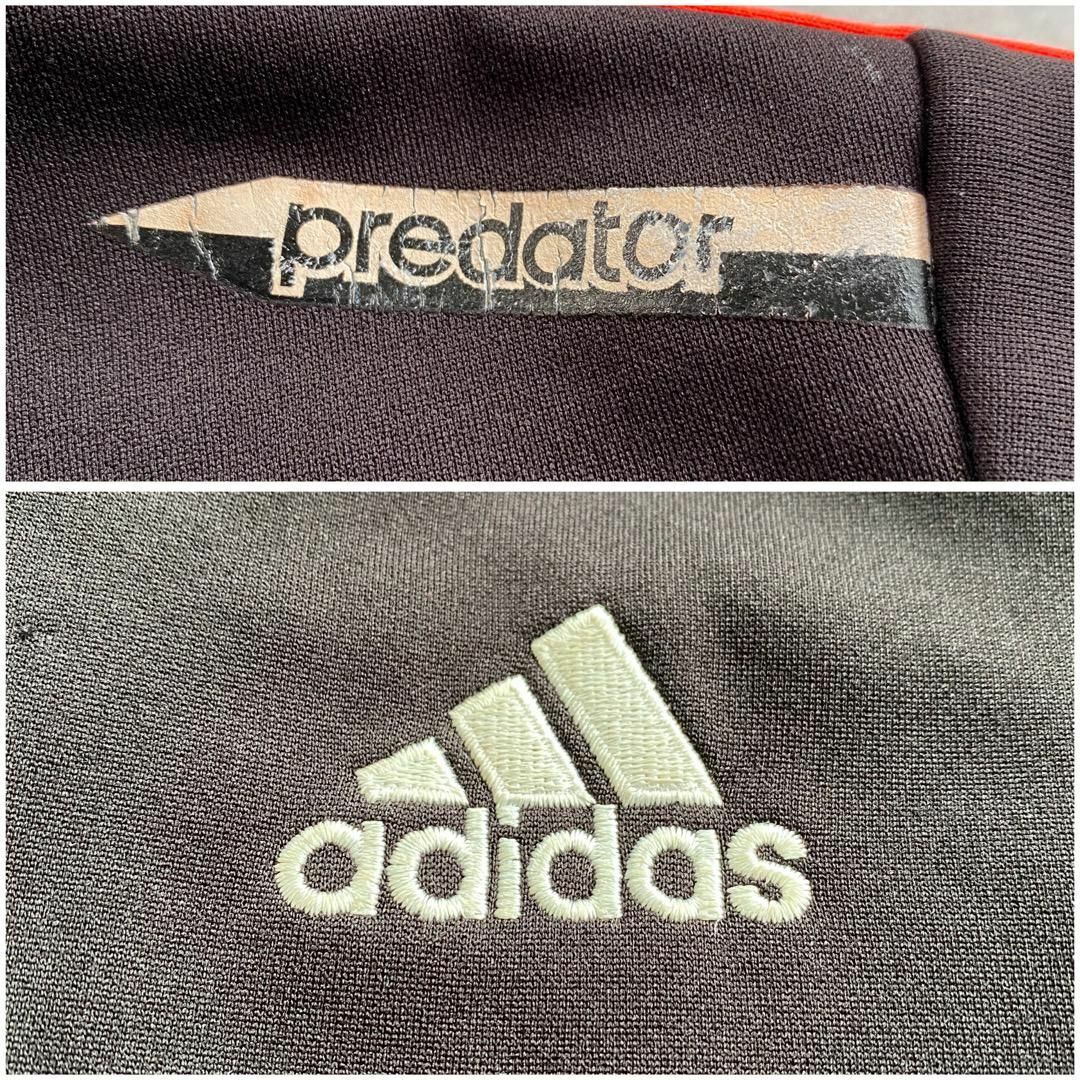 adidas - adidas アディダス トラックジャケット 刺繍 M 黒 adidas - adidas アディダス トラックジャケット 刺繍 M 黒