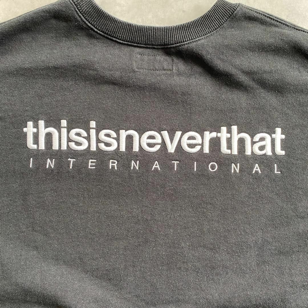 thisisneverthat - thisisneverthat スウェット ネバザ ロゴ刺繍 thisisneverthat - thisisneverthat スウェット ネバザ ロゴ刺繍