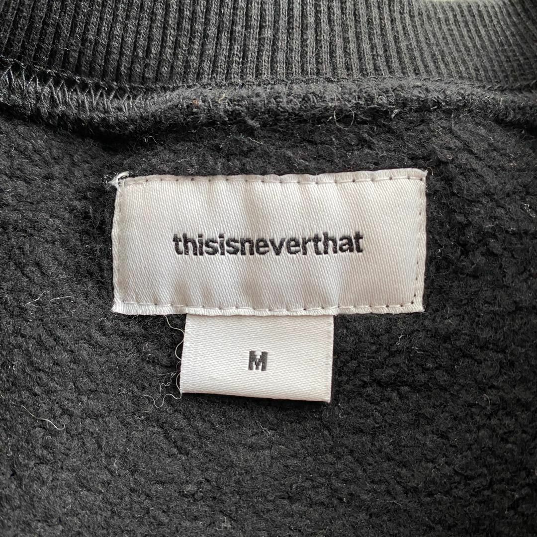 thisisneverthat - thisisneverthat スウェット ネバザ ロゴ刺繍 thisisneverthat - thisisneverthat スウェット ネバザ ロゴ刺繍