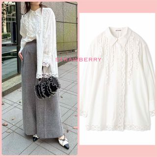 Lily Brown - 新品タグ付き🌷リリーブラウンフロントフリルミニ Lily Brown - 新品タグ付き🌷リリーブラウンフロントフリルミニ