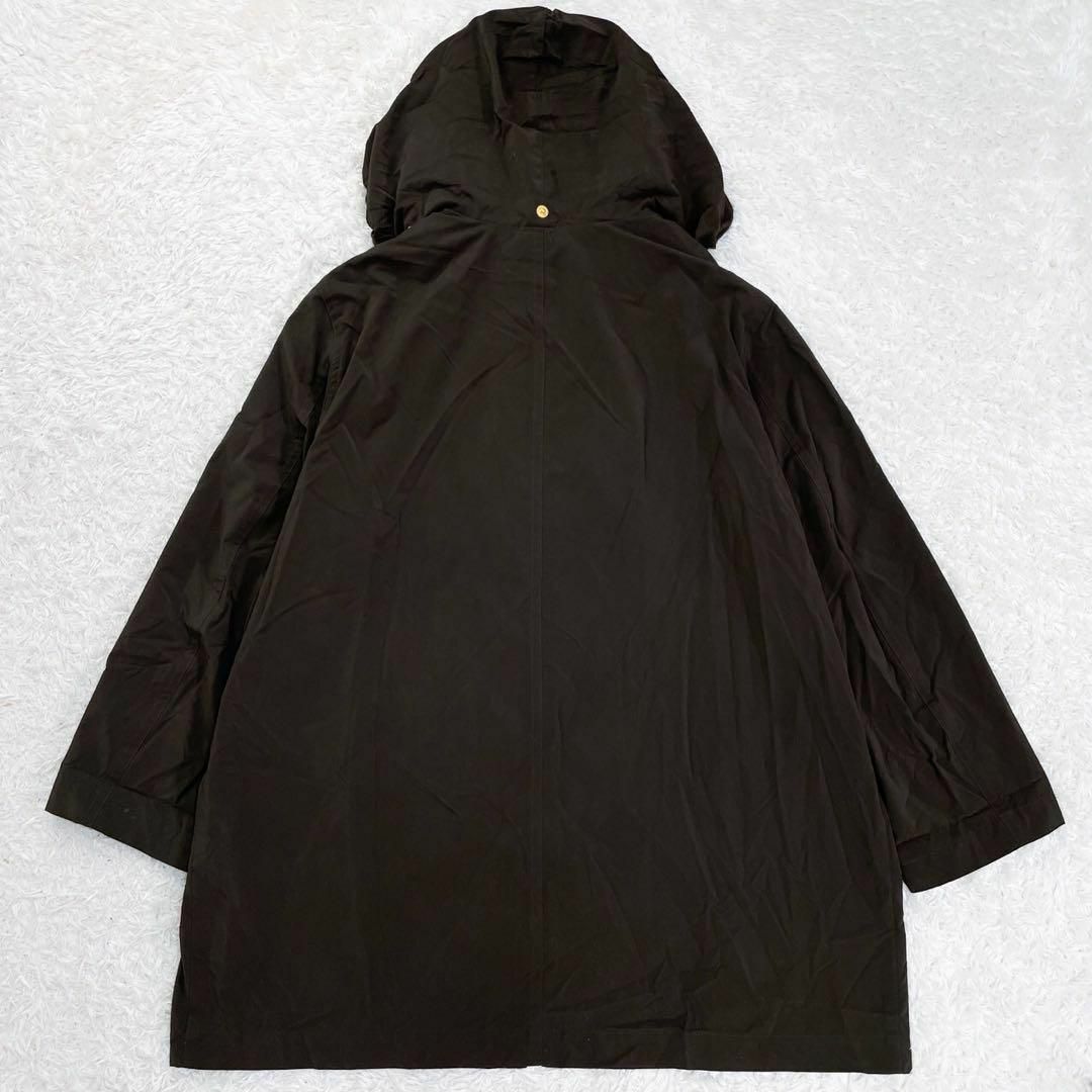 BURBERRY - BURBERRYバーバリー モッズコート 茶系 金ボタン BURBERRY - BURBERRYバーバリー モッズコート 茶系 金ボタン
