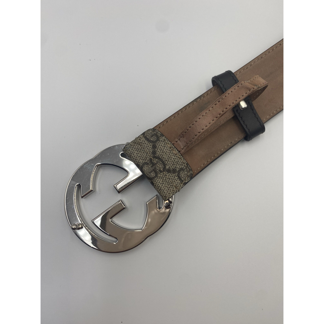 GUCCI - 美品‼️グッチ ベルト インターロッキング GGスプリーム GUCCI - 美品‼️グッチ ベルト インターロッキング GGスプリーム