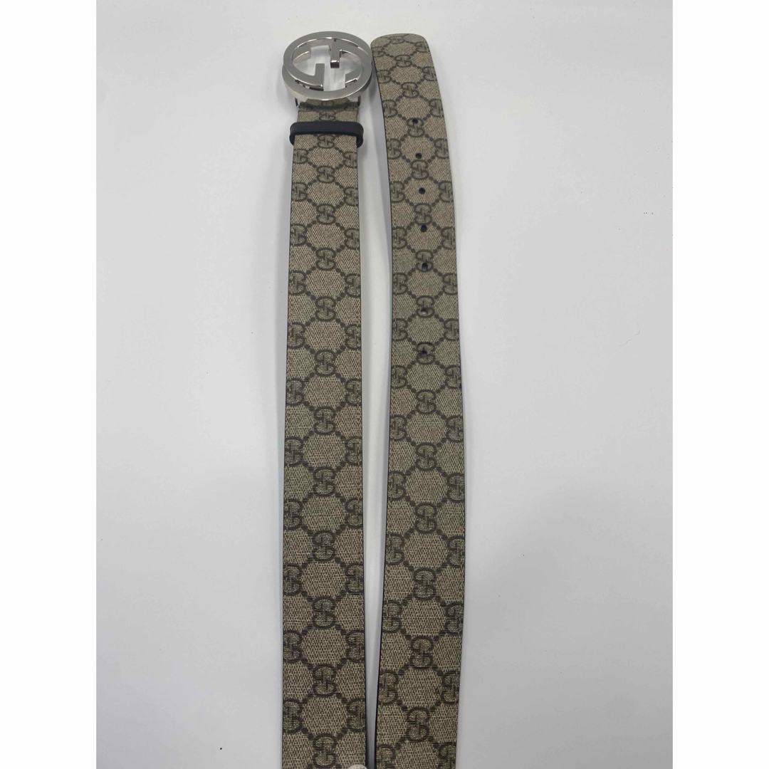 GUCCI - 美品‼️グッチ ベルト インターロッキング GGスプリーム GUCCI - 美品‼️グッチ ベルト インターロッキング GGスプリーム