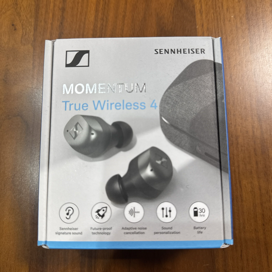SENNHEISER(ゼンハイザー)のSENNHEISER イヤホン MTW4 BLACK GRAPHITE スマホ/家電/カメラのオーディオ機器(ヘッドフォン/イヤフォン)の商品写真