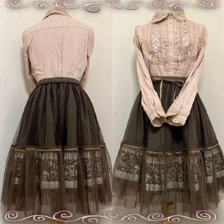 axes femme - アクシーズファム kawaii 桜柄スカートの通販 by axes femme - アクシーズファム kawaii 桜柄スカートの通販 by