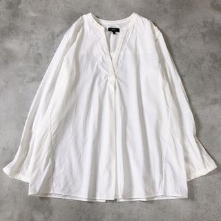 Theory - 極美品♪セオリーリュクス 総柄 チュニックブラウス Theory - 極美品♪セオリーリュクス 総柄 チュニックブラウス