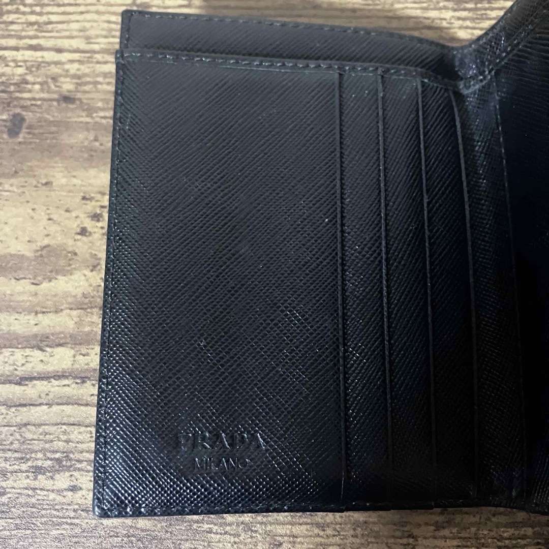 PRADA - PRADA トライアルブランドタグ 三つ折り財布 ウォレット PRADA - PRADA トライアルブランドタグ 三つ折り財布 ウォレット