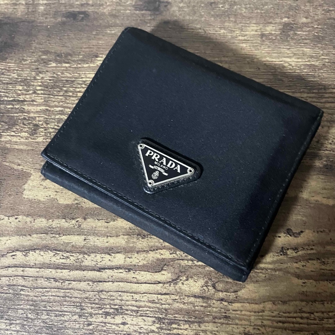 PRADA - PRADA トライアルブランドタグ 三つ折り財布 ウォレット PRADA - PRADA トライアルブランドタグ 三つ折り財布 ウォレット