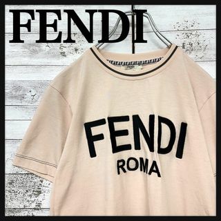 FENDI - 10805【美品・ホログラム付き】フェンディ☆刺繍ロゴ FENDI - 10805【美品・ホログラム付き】フェンディ☆刺繍ロゴ