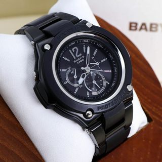 ベビージー(Baby-G)の稼働 Baby-G 腕時計 電波ソーラー デュアルタイム ブラック 337(腕時計)