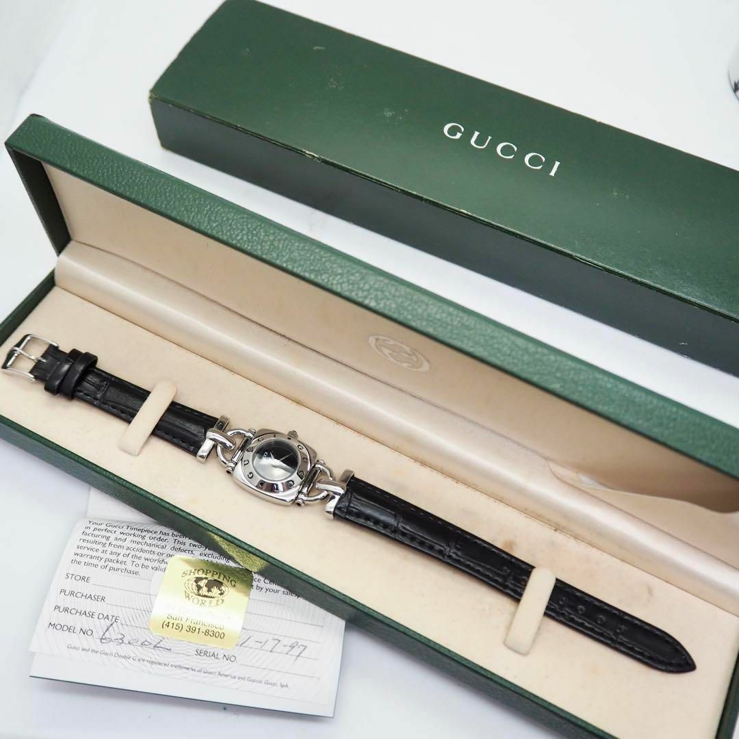 GUCCI - 152【OH済・美品】GUCCI 時計 レディース 6300L GUCCI - 152【OH済・美品】GUCCI 時計 レディース 6300L