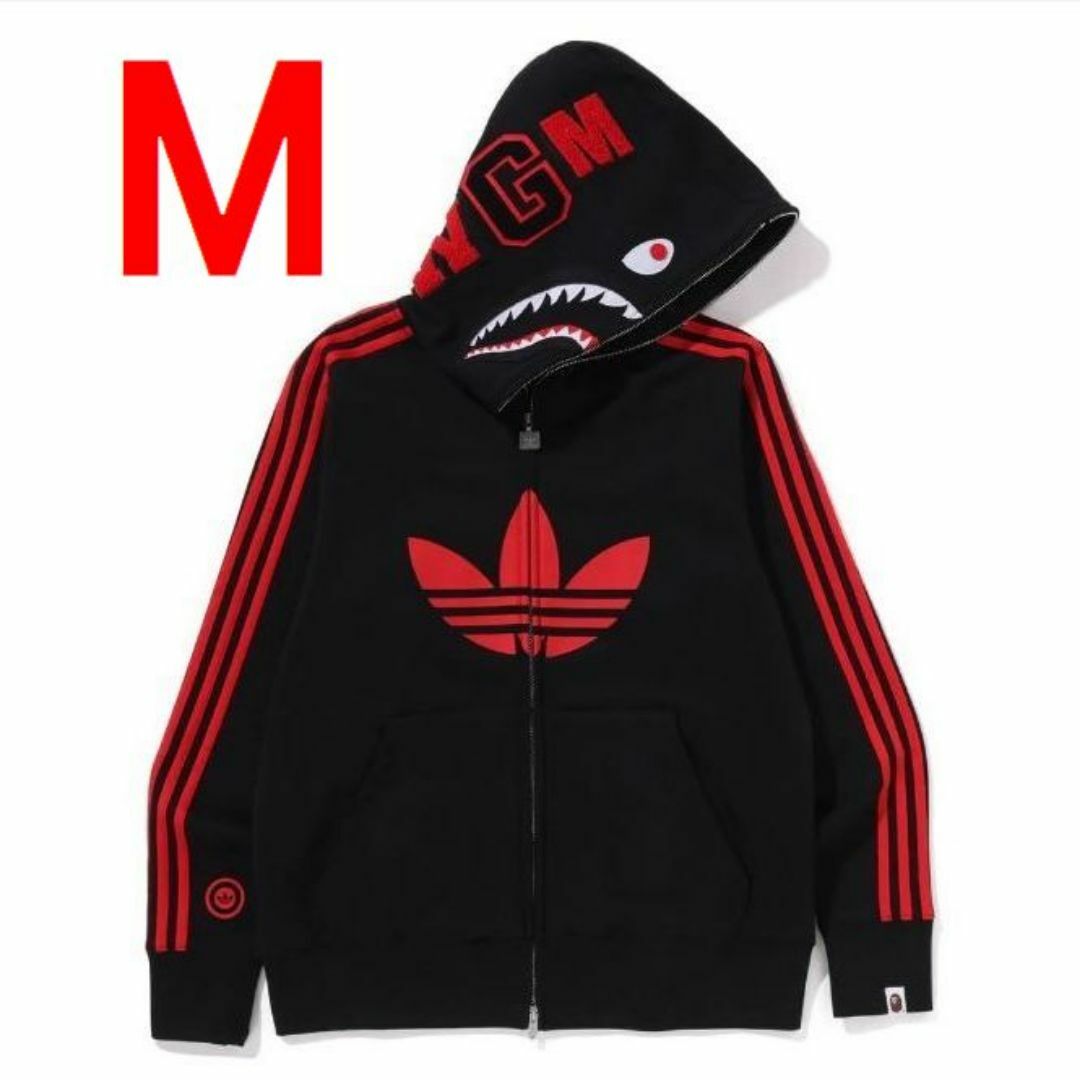 A BATHING APE - BAPE adidas SHARK HOODIE シャーク スウェット A BATHING APE - BAPE adidas SHARK HOODIE シャーク スウェット